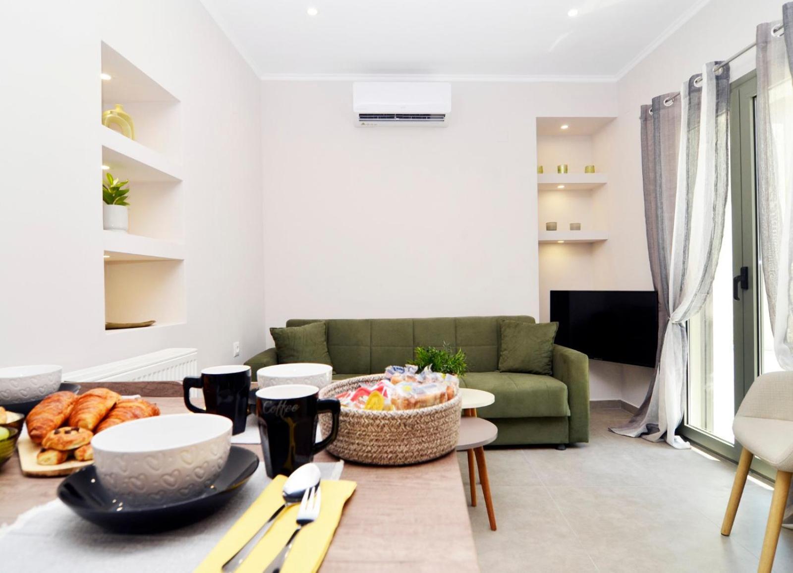 Olgas Cozy Home Chrissi Akti Chania Exterior foto
